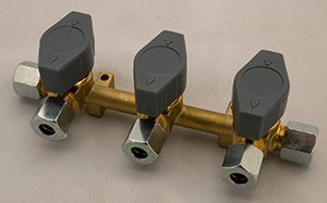 Ventilblock 3-vägs (Gasol)