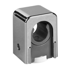 Klammer enkel 15 mm krom